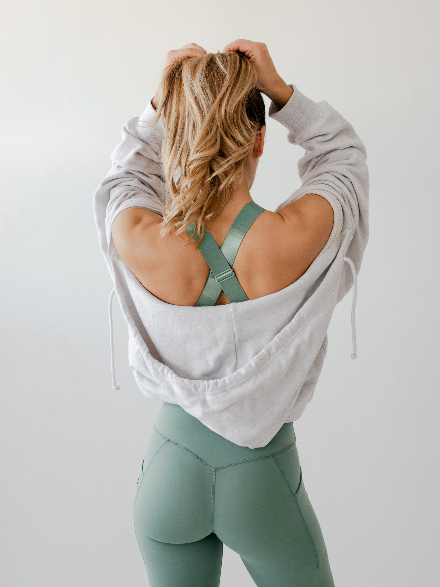 BASE legging with pockets - Sage