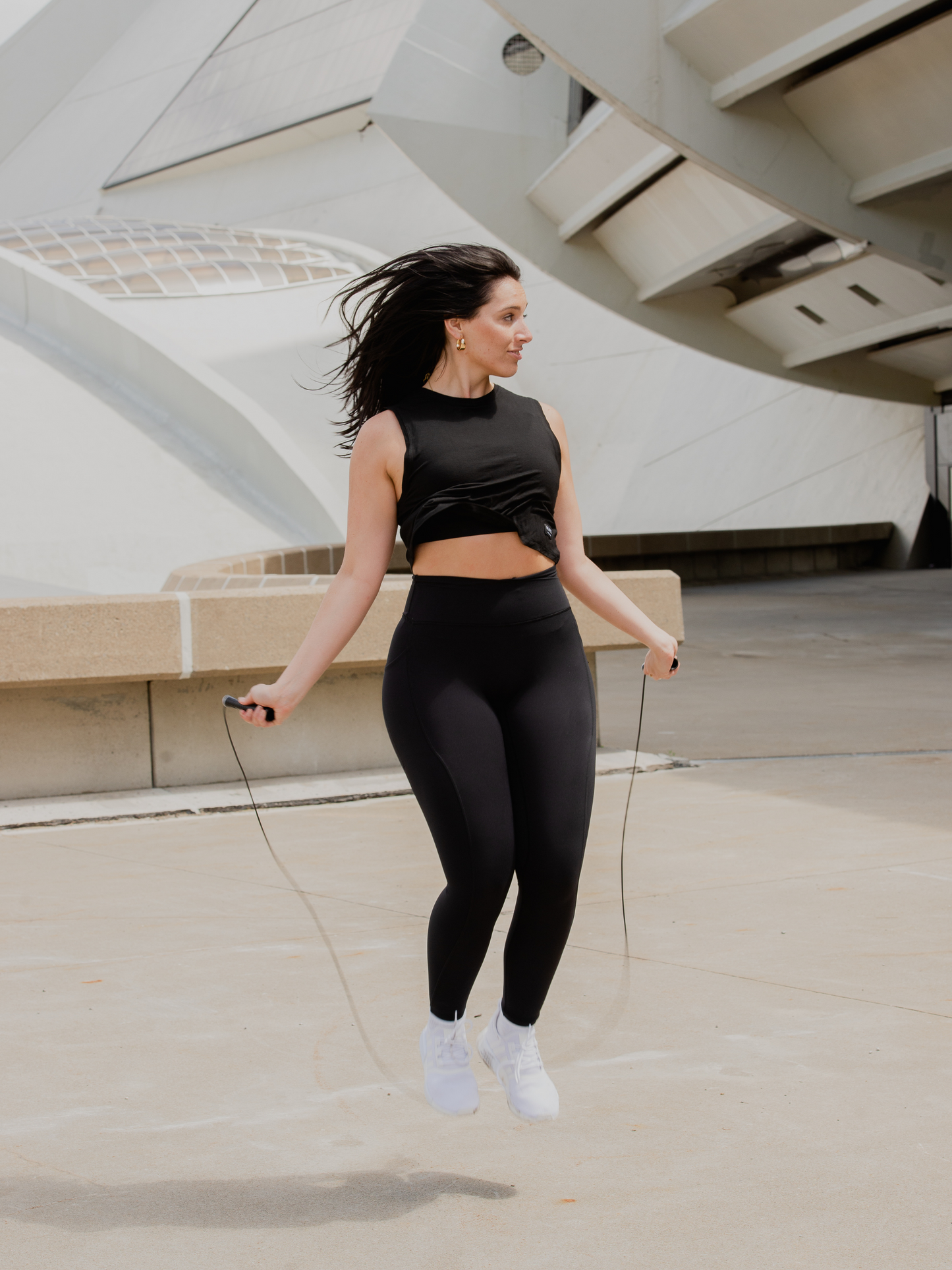 Base legging with pockets - Black