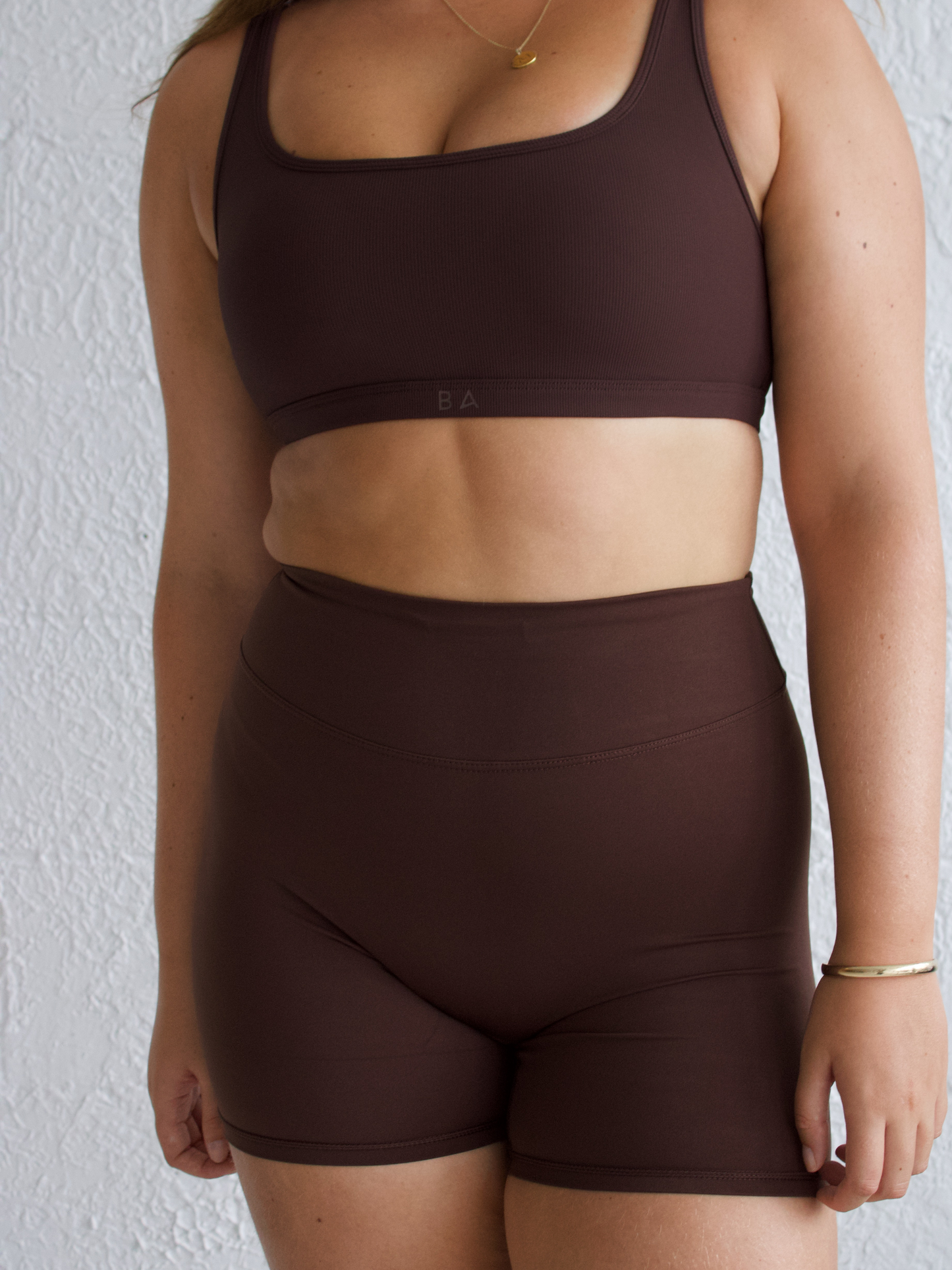 High waist bike shorts 5.5"