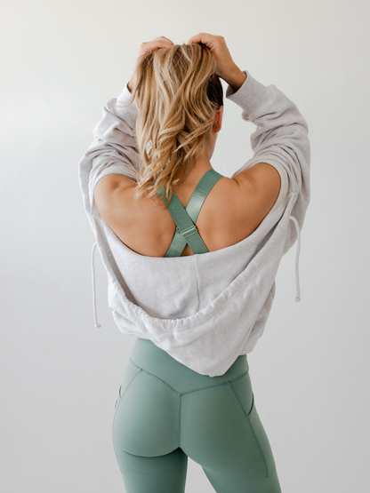 BASE legging with pockets - Sage