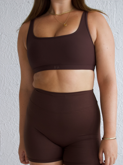 Rib bra top