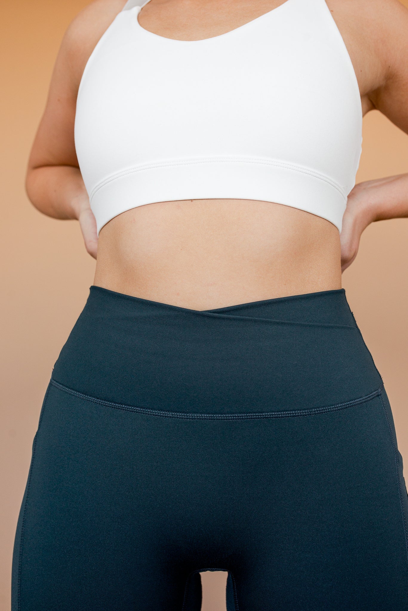 BASE legging with pockets - Rich blue