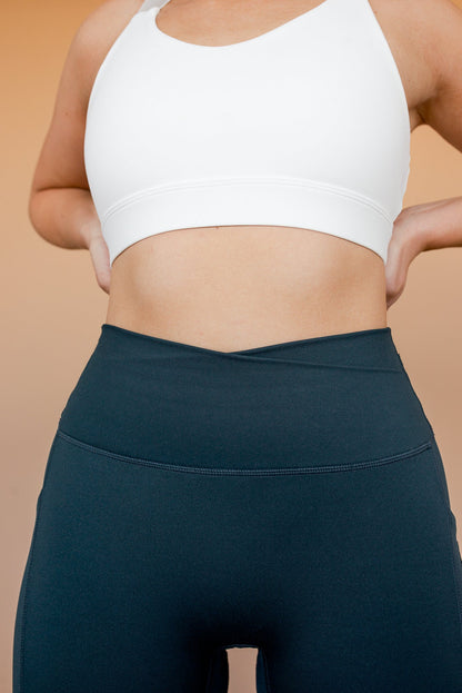 BASE legging with pockets - Rich blue